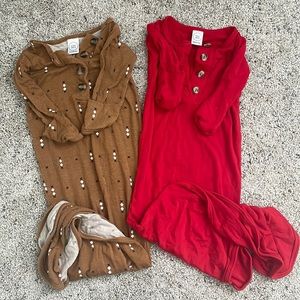 Lou Lou Bamboo Newborn Gown Bundle